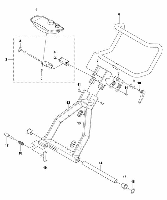 HTC XP6 Handle Assembly Parts