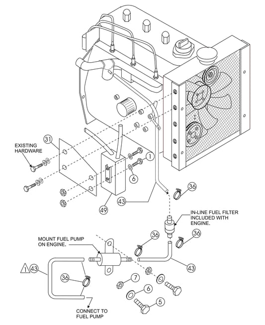HTH-Series Engine (Vanguard) Assembly-2 Parts By Multiquip Whiteman