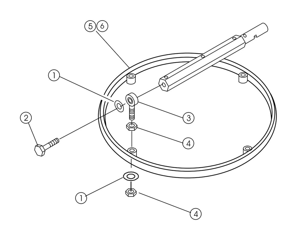 HTH-Series Stabilizer Ring Assembly Parts by Multiquip Whiteman