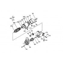 HTH44T KUBOTA V-1505— Starter (Component Parts) Assembly Parts By Multiquip Whiteman