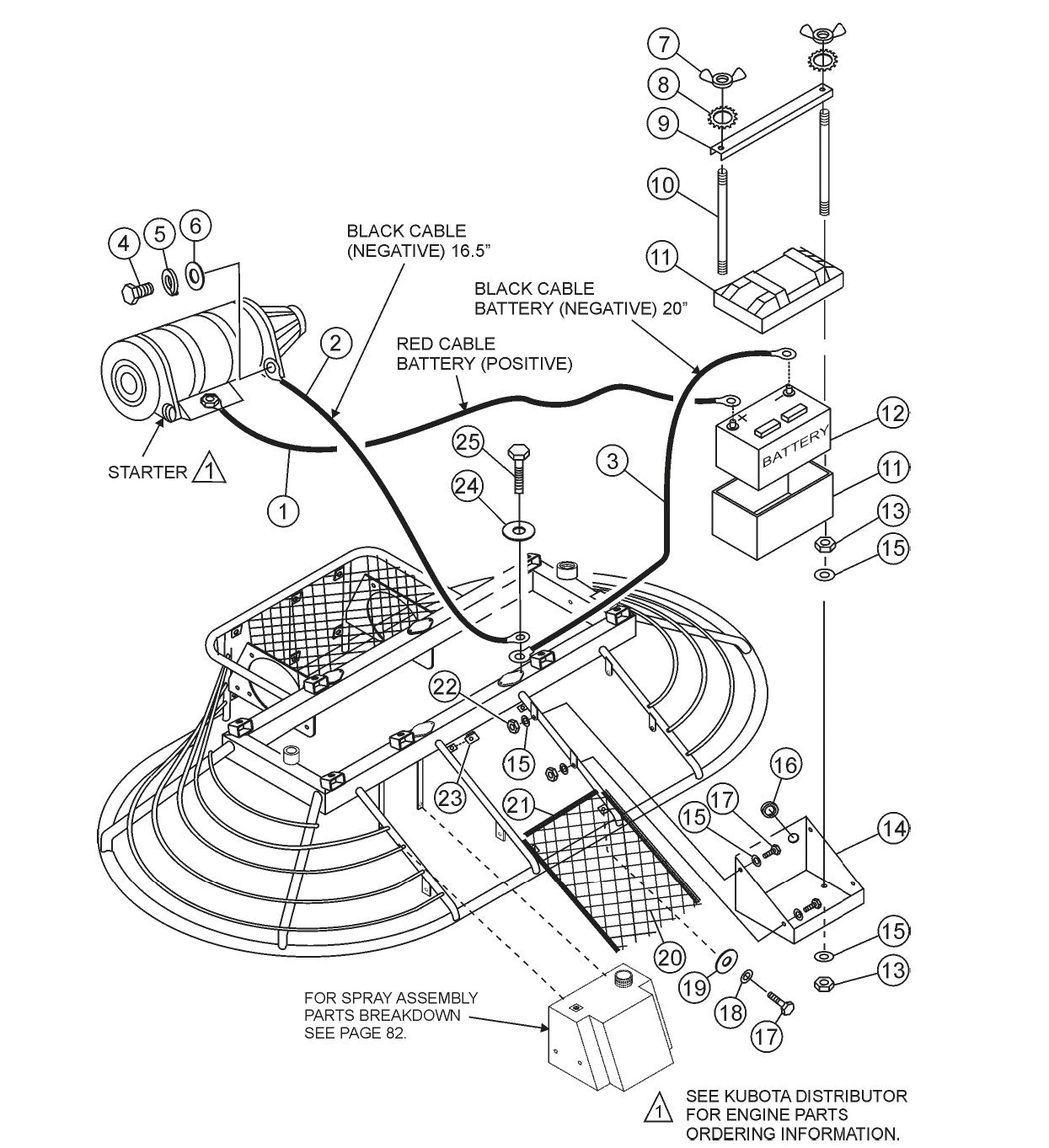 HTH44T— Battery Assembly Parts By Multiquip Whiteman