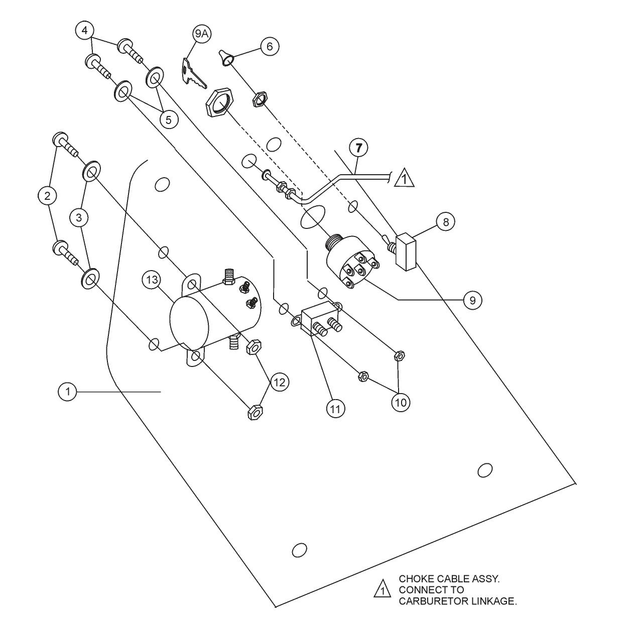 HTH44T— Front Panel(Right) Assembly Parts By Multiquip Whiteman