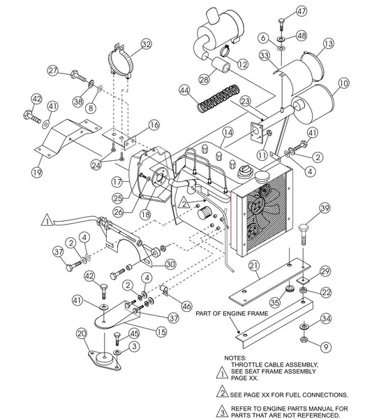 HTH — Engine (Vanguard) Assembly Parts By Multiquip Whiteman
