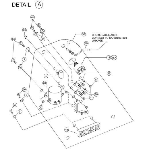 HTH — Front Panel (Right) (Vanguard) Assembly Parts By Multiquip Whiteman