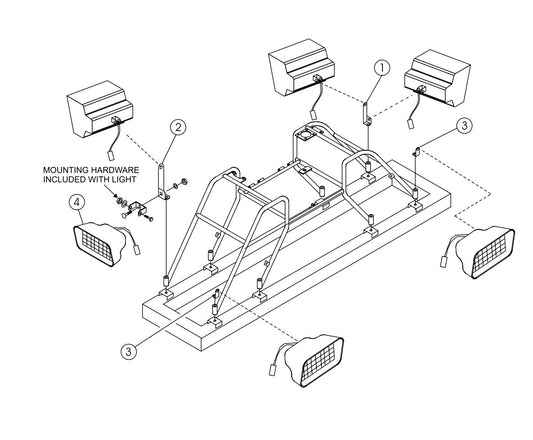 HTH — Light Assembly Parts By Multiquip Whiteman