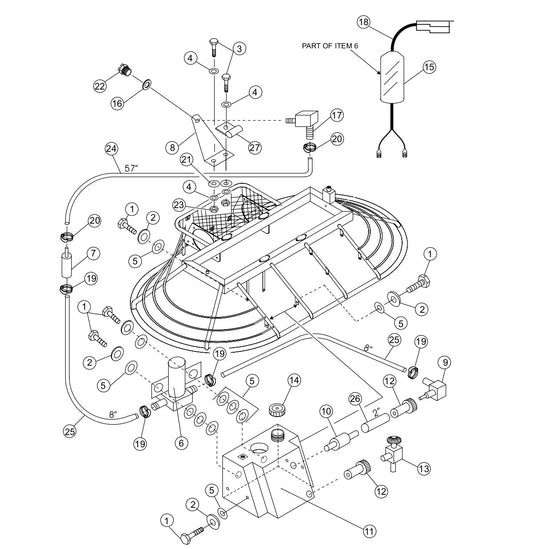 HTH — Spray Assembly Parts By Multiquip Whiteman