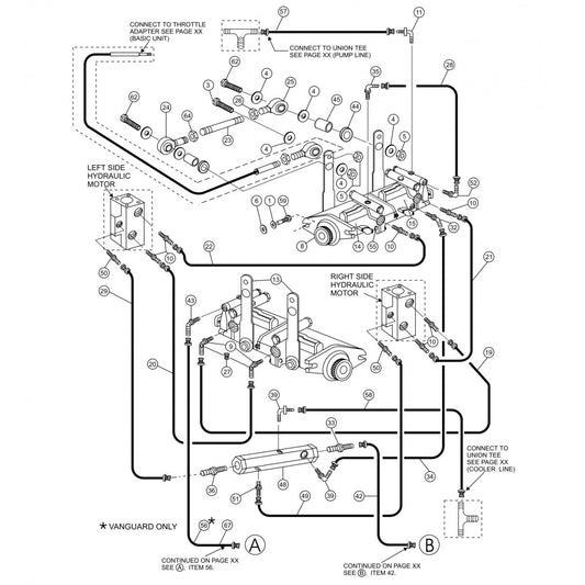 HTH — Hydraulic Drive Assembly Parts By Multiquip Whiteman