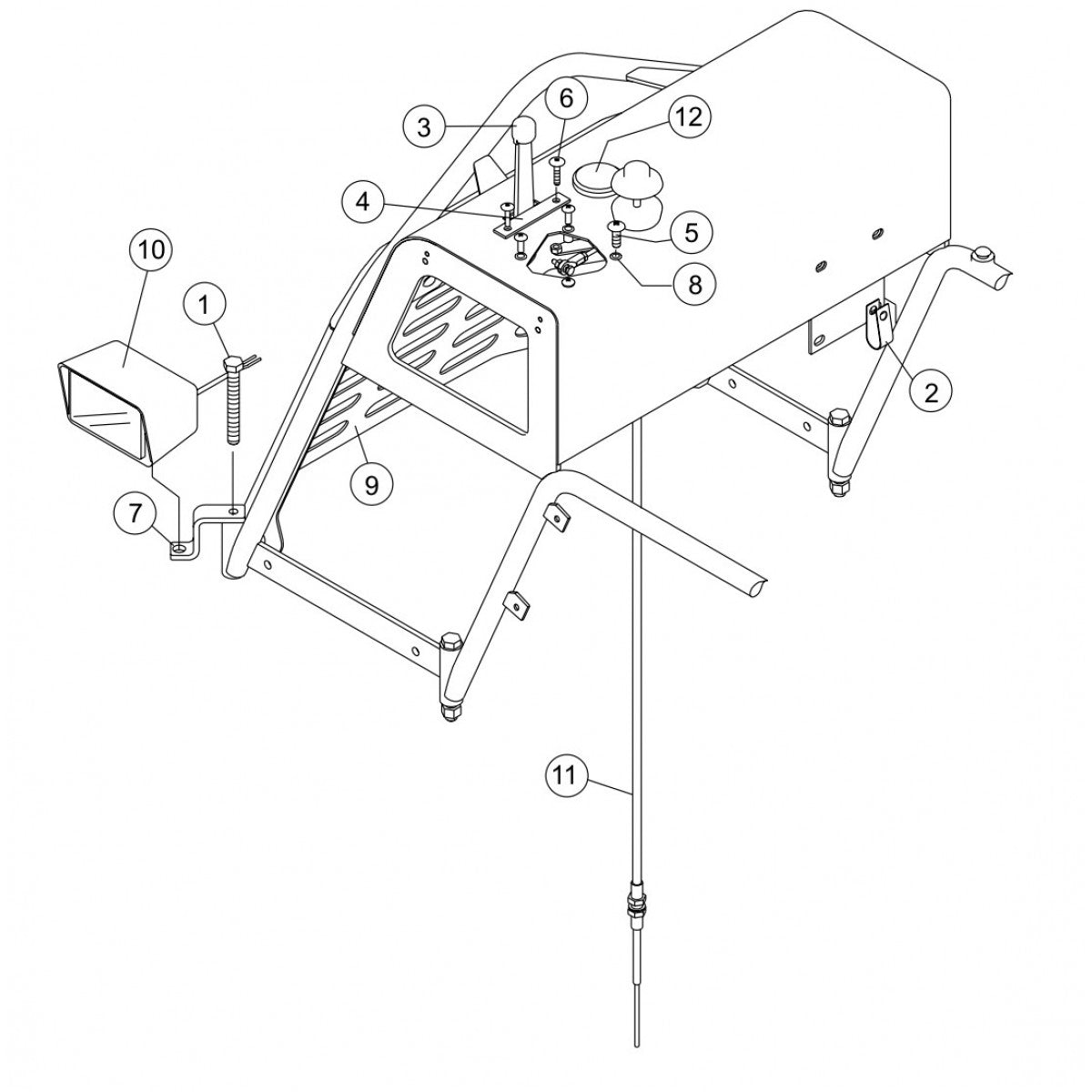 HTX44K4-K5-Y4-Y5— Frame Assembly (Right-Front) Parts