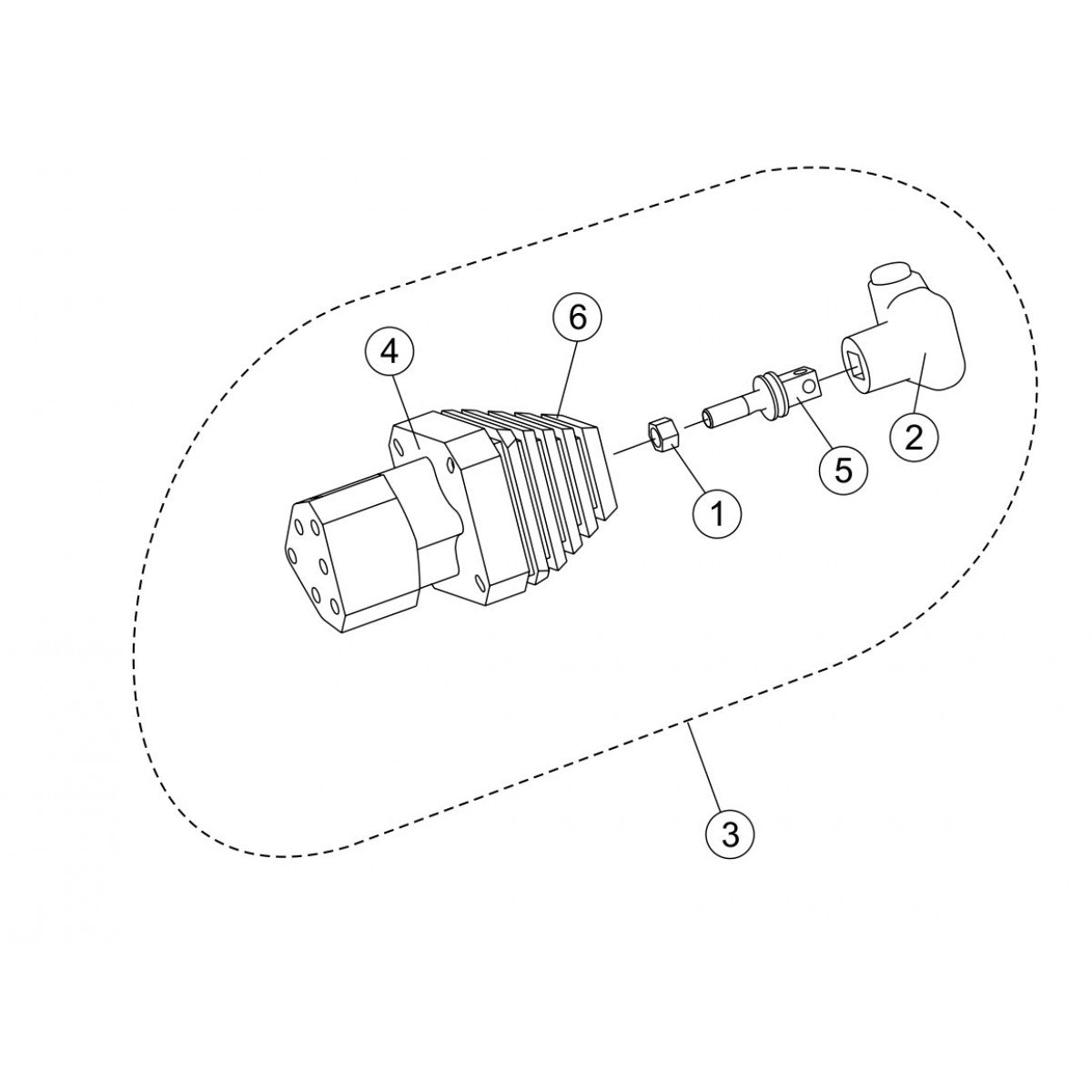 HTX44K4-K5-Y4-Y5— Right-Hand Valve Parts By Multiquip Whiteman