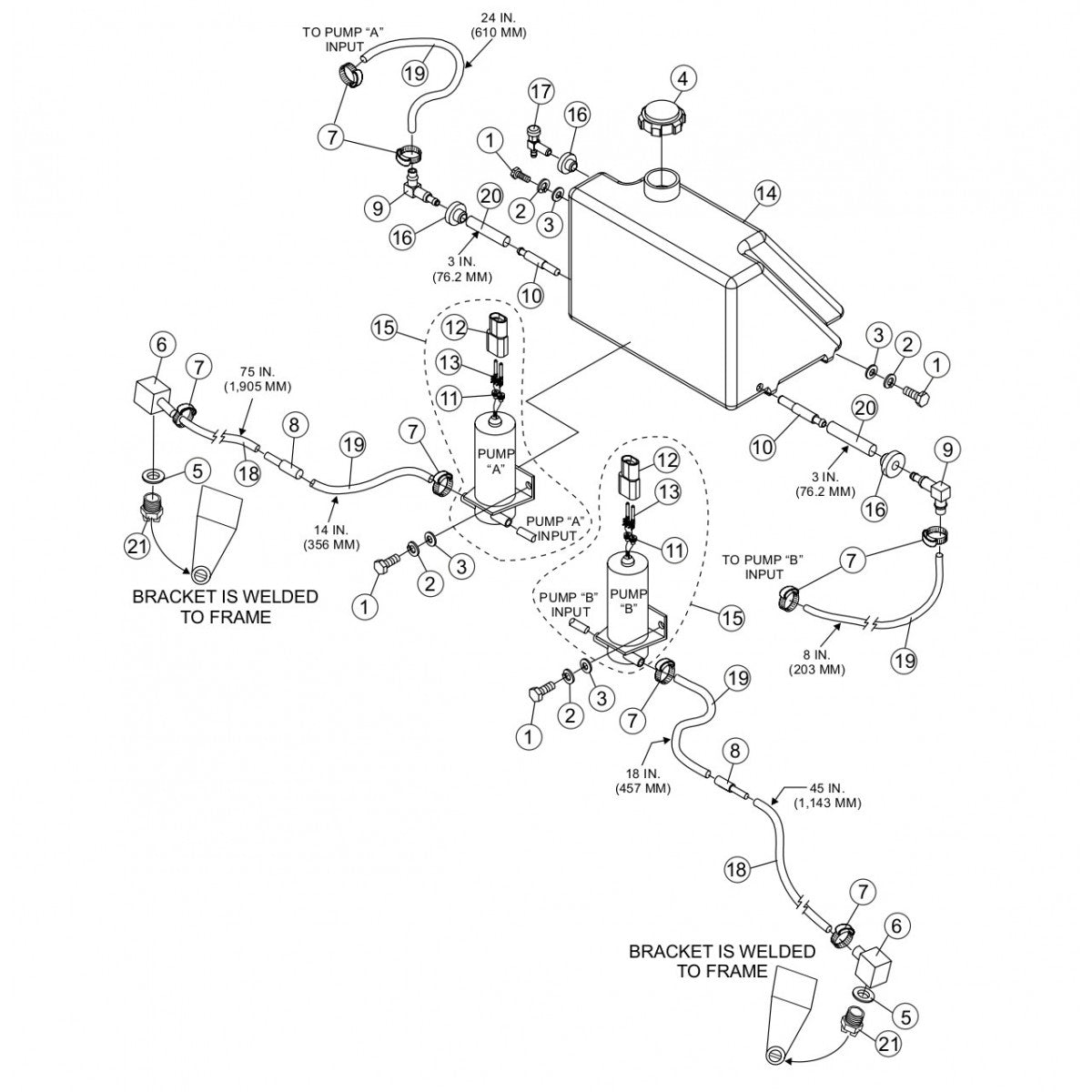 HTX44K4-K5-Y4-Y5— Spray Assembly Parts By Multiquip Whiteman