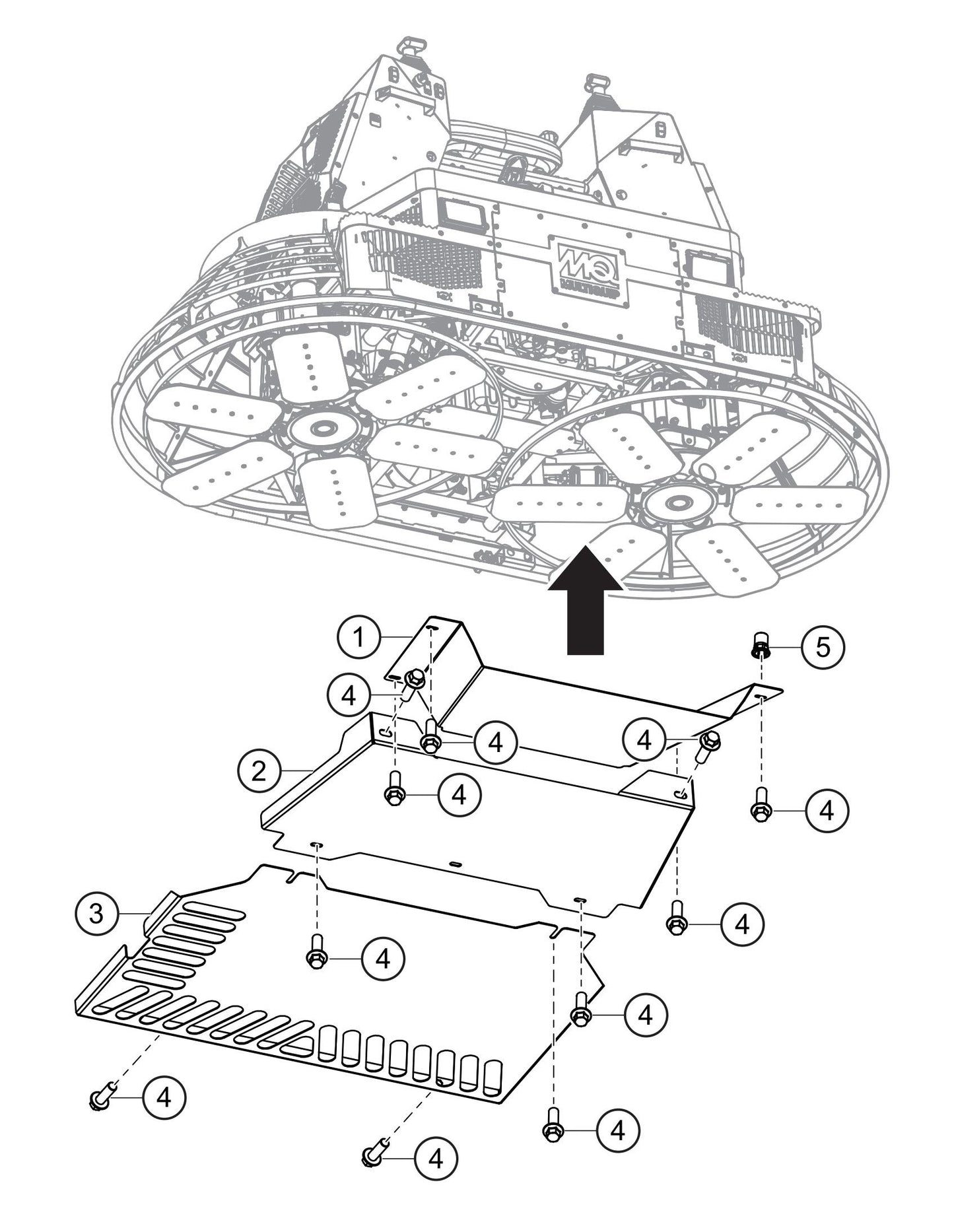 HTX6H Bottom Plate Assembly Parts