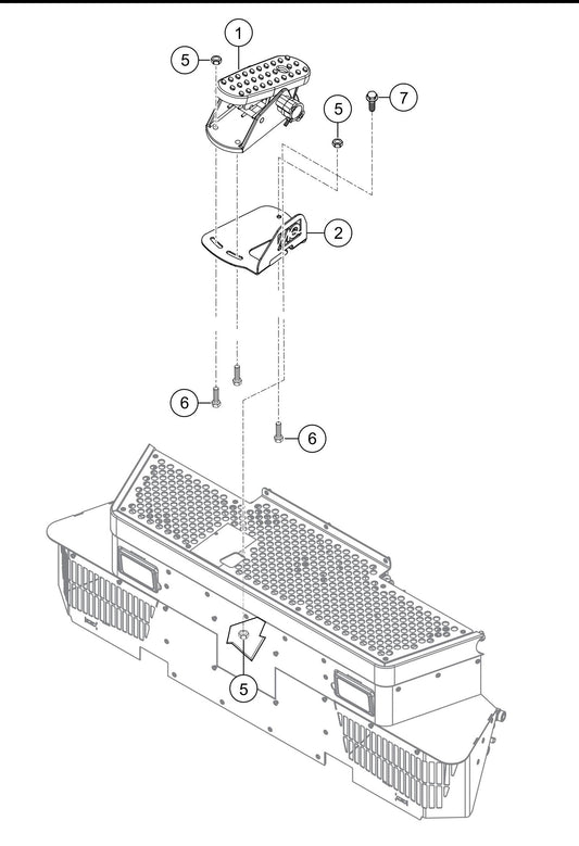 HTXG6DF S/N PD2003218 And Above Platform Assembly Parts