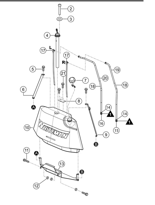 HTXG6DF SN PD2003218 And Above Fuel System Assembly Parts
