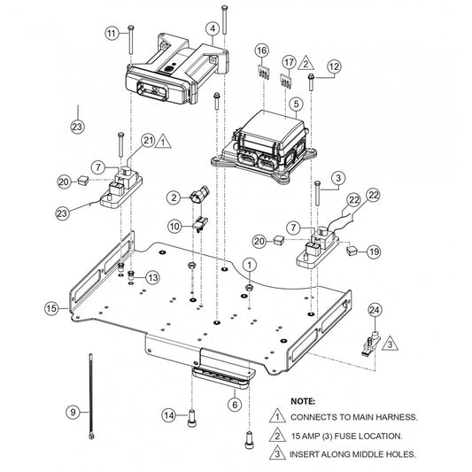 HTXG6DF SN PB2003172 And Below — Electrical Control Panel Assembly Parts By Multiquip Whiteman