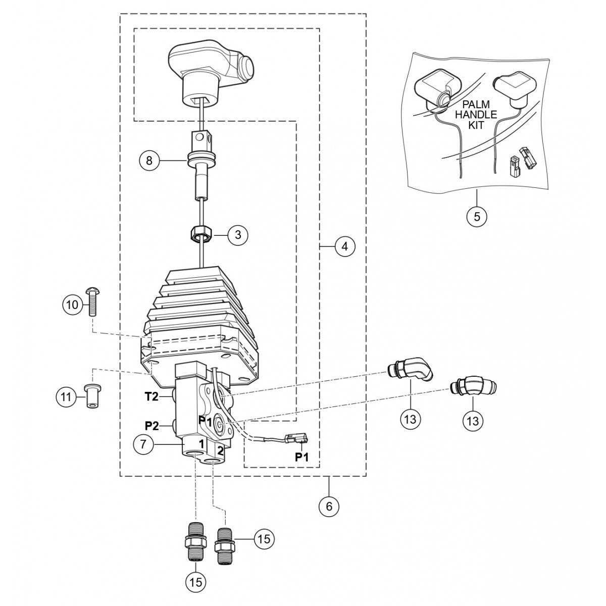 HTXG6DF SN PB2003172 And Below — Left-Hand Valve Assembly Parts By Multiquip Whiteman
