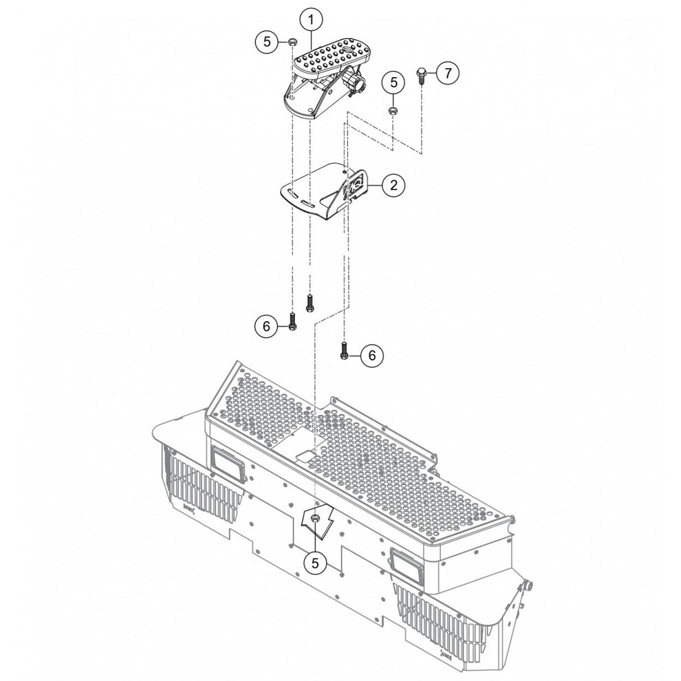 HTXG6DF SN PB2003172 And Below — Platform Assembly Parts By Multiquip Whiteman