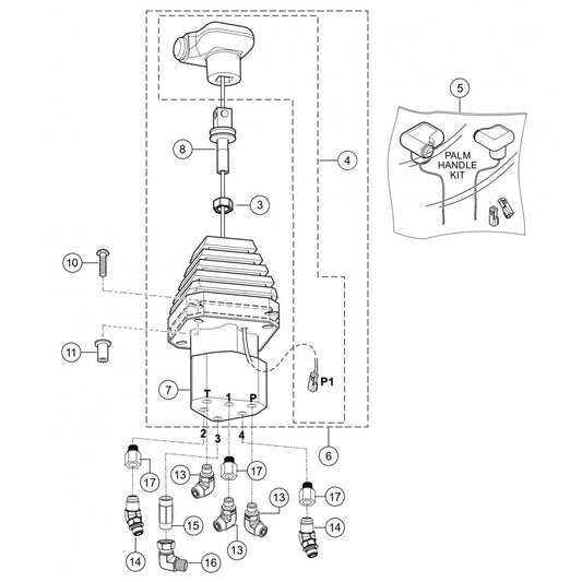 HTXG6DF SN PB2003172 And Below — Right-Hand Valve Assembly Parts By Multiquip Whiteman