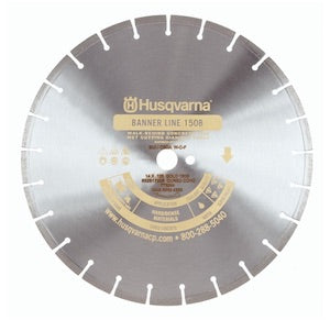 18" Husqvarna 542751078 Black 500B-R Wet Asphalt Blade- 3 Pack