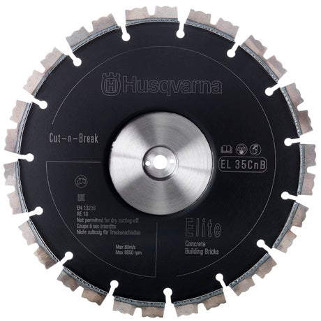 9" Husqvarna 576778501 EL35 9" Cut n Break Diamond Blade 3 pack