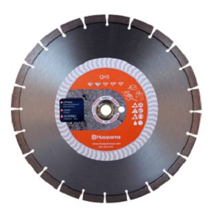 12&quot; Husqvarna 542773481 QH-5 Diamond Saw Blade Wet/Dry