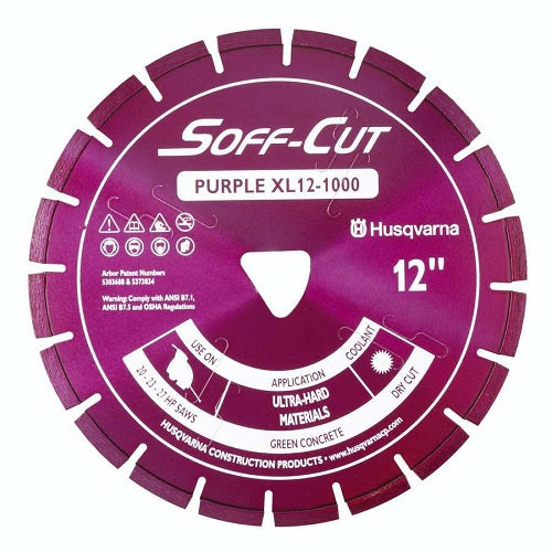 12&quot; Husqvarna 542756199 Soff Cut XL12S50-3000 Series Red