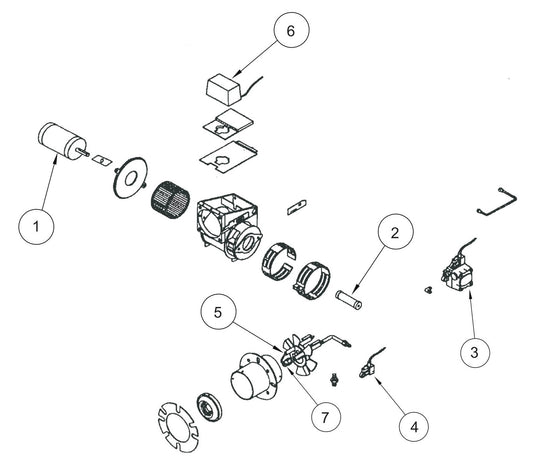 BE HW2765VA Pressure Washer MSR-DC Wayne Parts by BE Power Equipment
