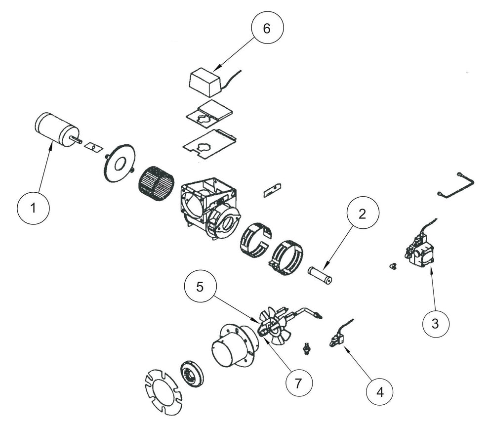 BE HW2765VA Pressure Washer MSR-DC Wayne Parts by BE Power Equipment