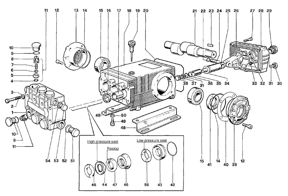 BE HW3024HG12V Pressure Washer GP TS2021 Parts by BE Power Equipment