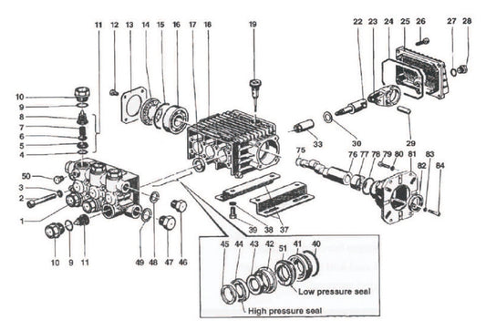 BE HW4015RA Pressure Washer Assembly-2 Parts by BE Power Equipment