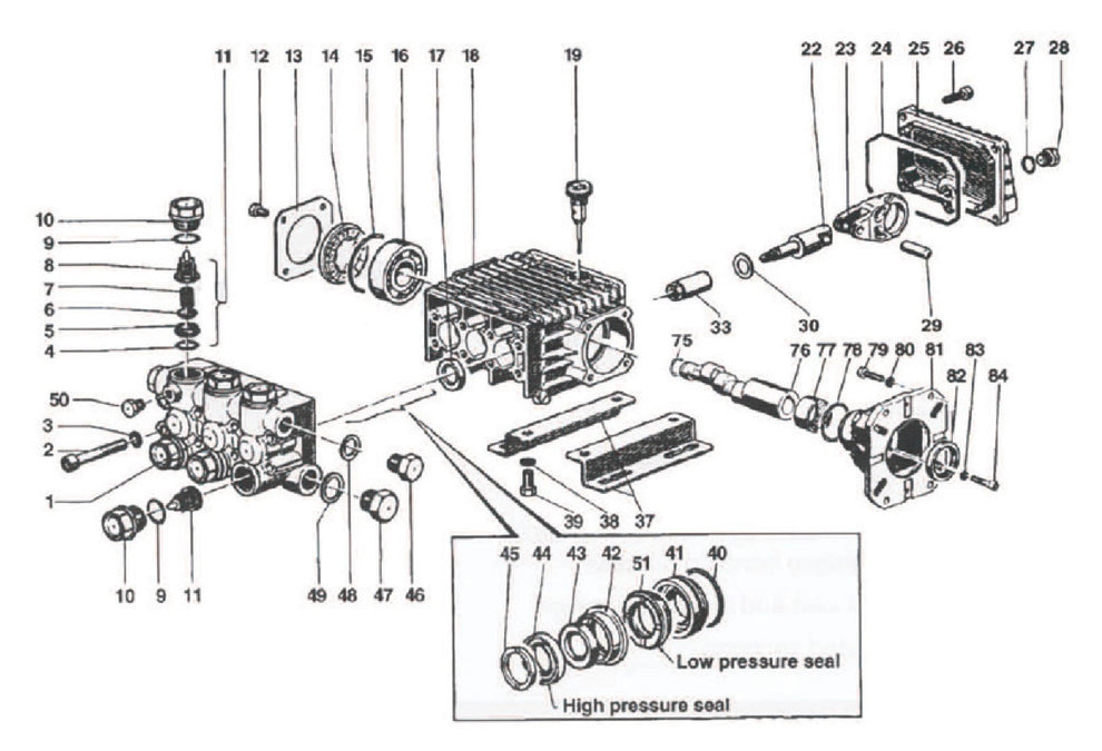 BE HW4015RA Pressure Washer Assembly-2 Parts by BE Power Equipment