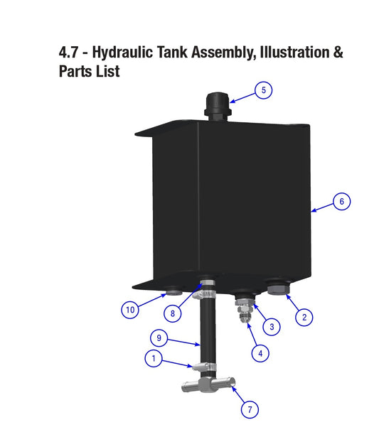 AT16 Hydraulic Tank Assembly Parts By Allen Engineering