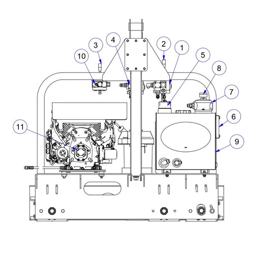 TRTP75 Hydraulic Assembly Parts by Allen Engineering