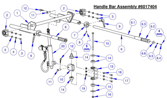 CC7574DK Handle Bar Assembly