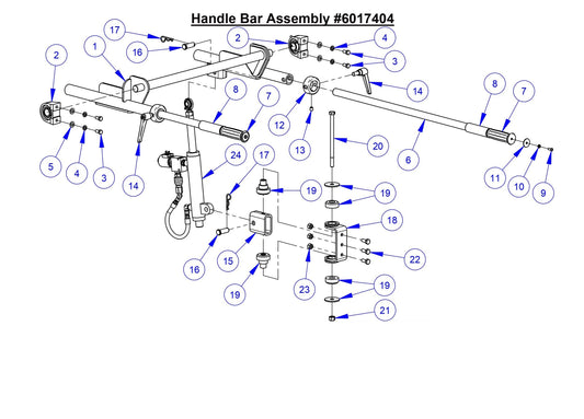 CC7574DD Handle Bar Assembly