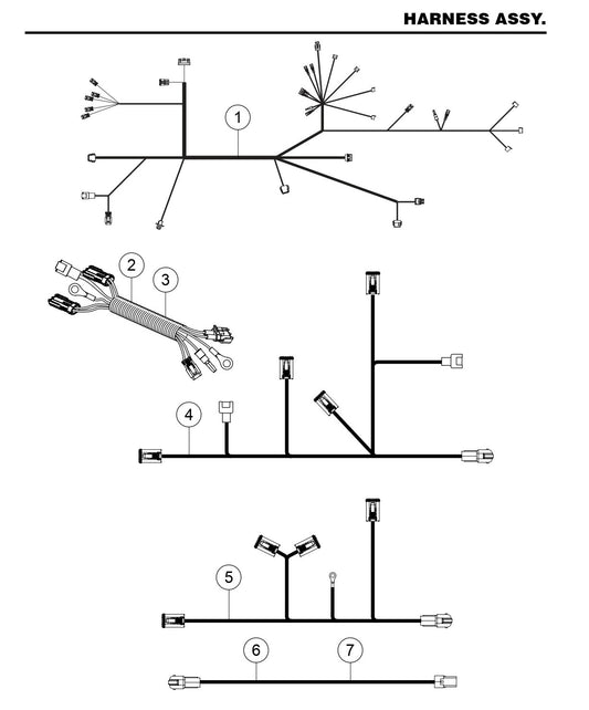 HTX6H Harness Assembly