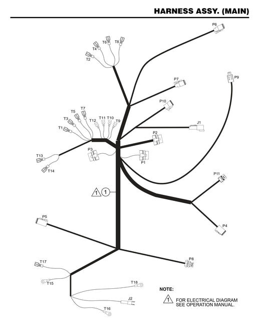 LD6 Harness Assembly (Main)