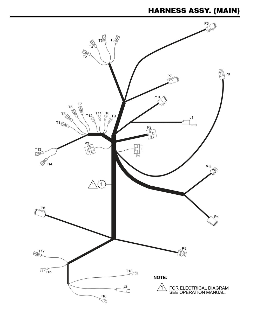 LD6 Harness Assembly (Main)