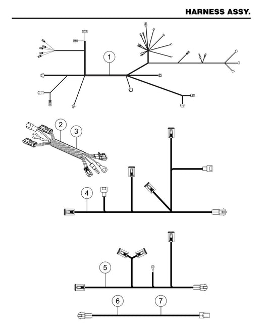 STX6H Harness Assembly