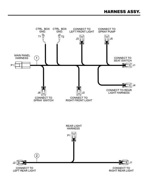 HTNS5S-2 Harness Assembly