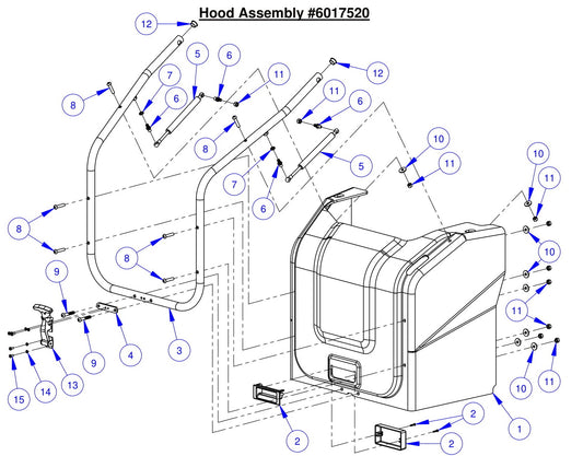 CC7574DK Hood Assembly