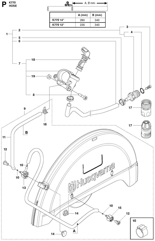 K770 Hose