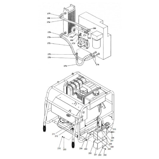 LP 13-20 DEL Hoses and Fittings