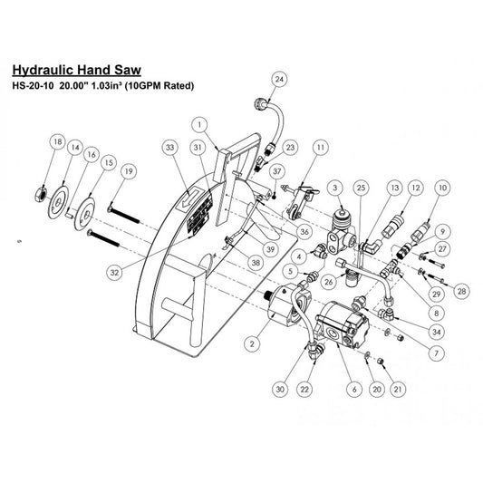 Hydraulic Hand Saw
