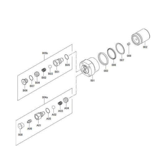 Hydraulic Adjuster Parts for FX770 By Husqvarna