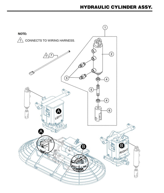 STXD6I Hydraulic Cylinder Assembly