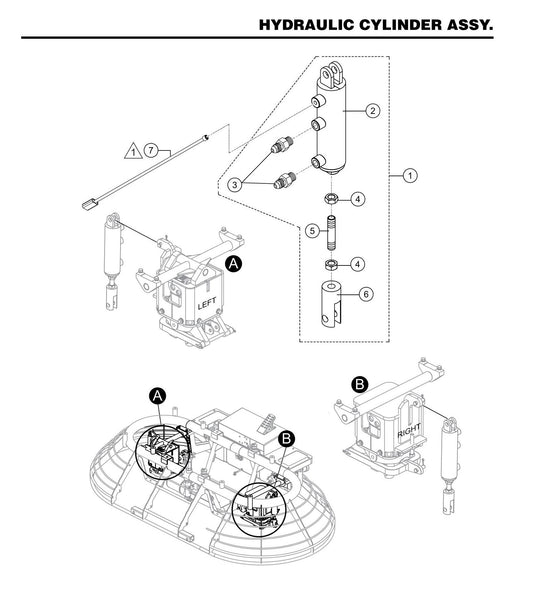HTXD6I Hydraulic Cylinder Assembly