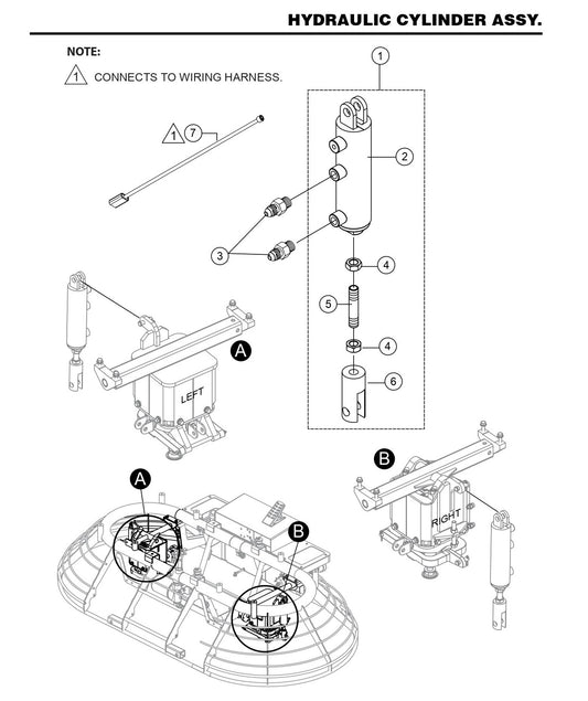 HTX6H Hydraulic Cylinder Assembly