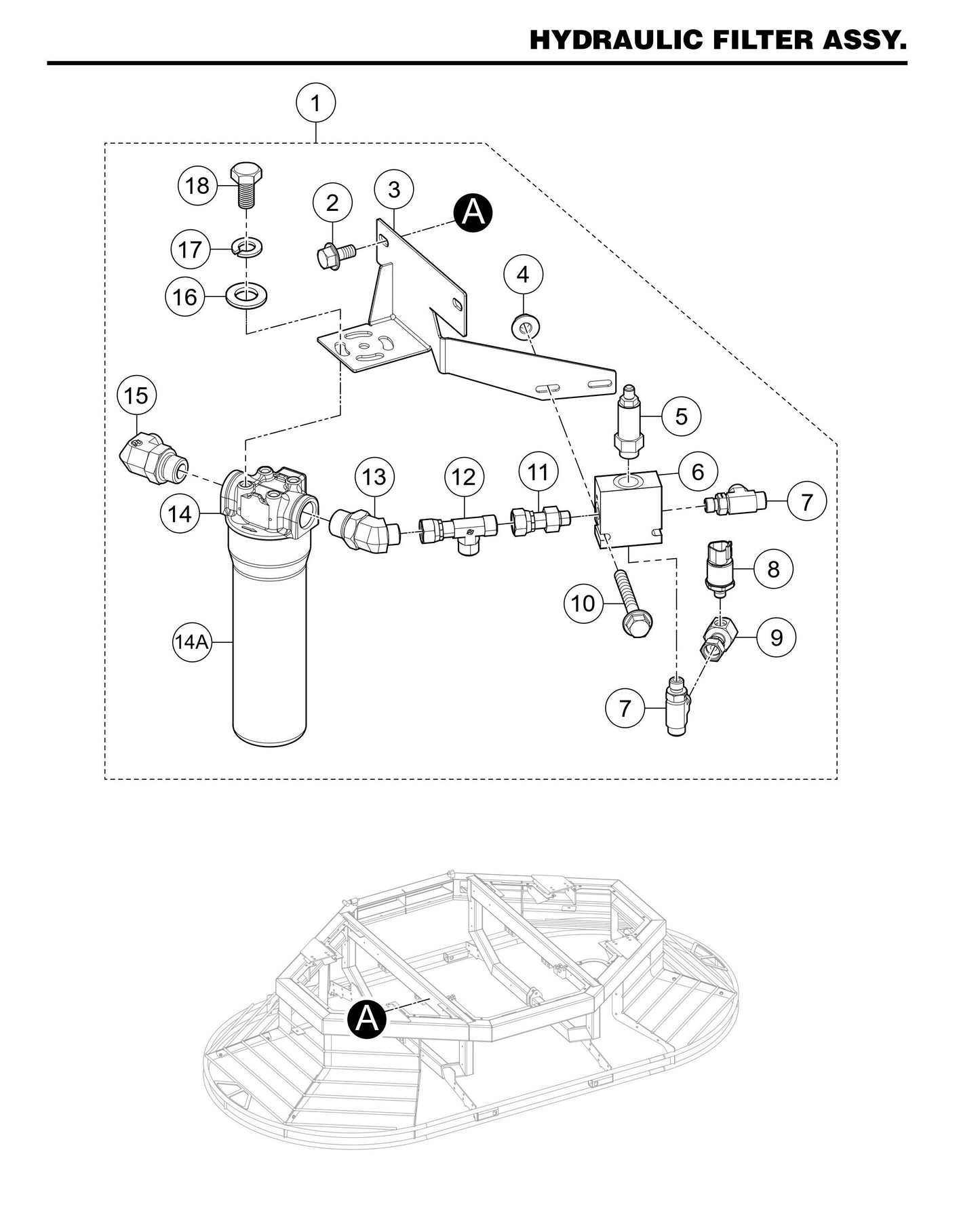STXDF Hydraulic Filter Assembly
