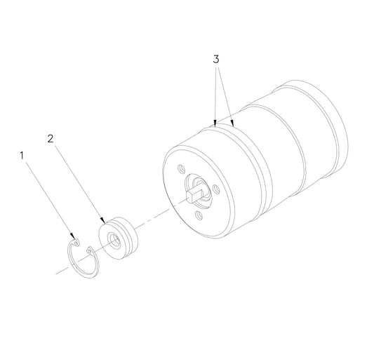 Hydraulic Motor Seal Replacement Kit Parts for Hydraulic Concrete Vibrator By Wyco