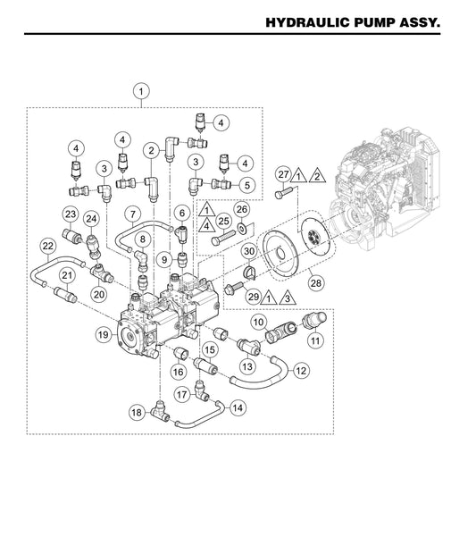 STXDF Hydraulic Pump Assembly